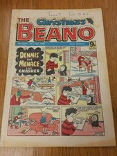 BEANO #2058 DECEMBER 26TH 1981 BRITISH WEEKLY UK COMIC MAGAZINE_