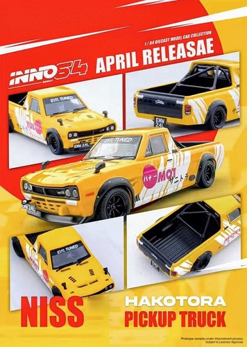 Inno64 nissan hakotora - 1/64,