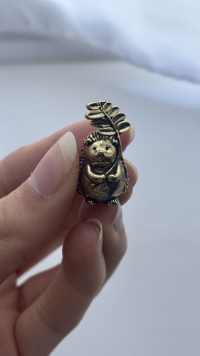 Brand new brass - brand, hedgehog