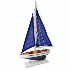 Wooden Sailboat Model Yacht