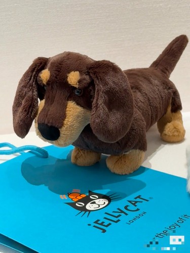 New jellycat otto sausage - new, dog