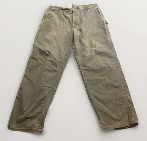 Men moss green - green, canvas