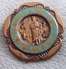VINTAGE BADGE GENERAL NURSING COUNCIL STATE ENROLLED NURSE SEN NUMBERED