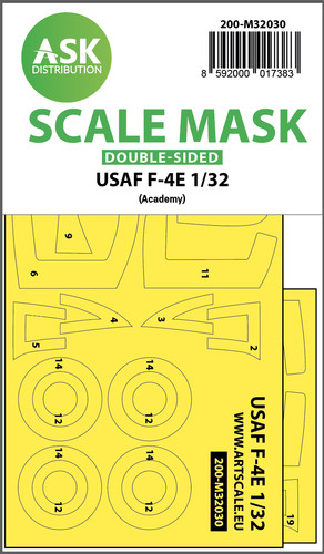 Art scale 200 m32030 usaf - art, 1:32