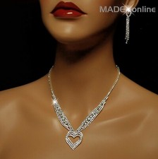 Set K, Heart Necklace &