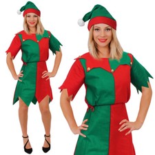 LADIES ELF COSTUME SEXY TUNIC