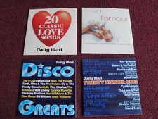4 x DAILY MAIL Etc Compilation CDs - Various Artists. 