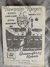 Hawarden Rangers v Connah's Quay