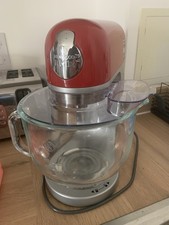 Kenwood kMix 5L 1000W Red Stand Mixer Unit & 3 Attachments Only Model KMX75