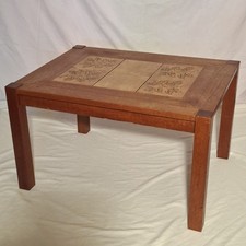 Danish 1970s tile top coffee - danish,