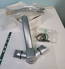 Stunning Caravan Hot Cold Mixer Tap Brushed Metal Modern Made In Italy Quality