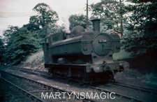 T5-185 Original Railway Slide Photoshopped 9754 @ Westbury 7-1963