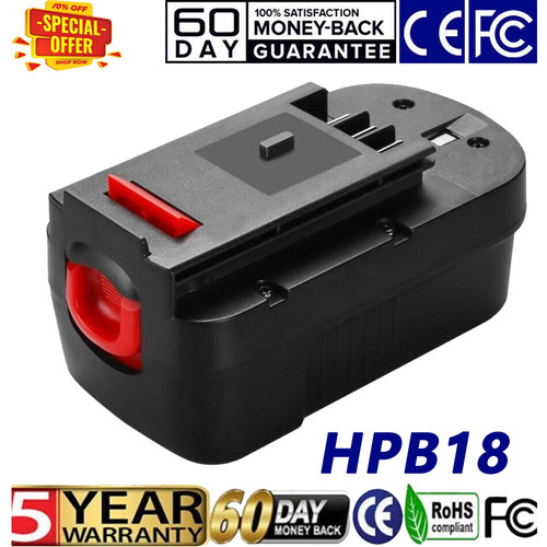 4800mah battery 18v for black - battery,