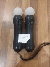 Sony Playstation 4 PS4 PSVR (CECHZCM1E) Move Motion Controllers - 2 Pack TESTED