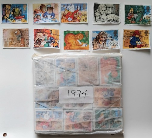 Bulk buy 1000 stamps - , 1994
