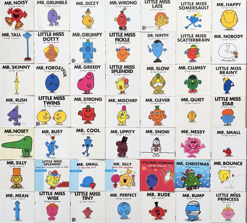 Men little miss book - mr,