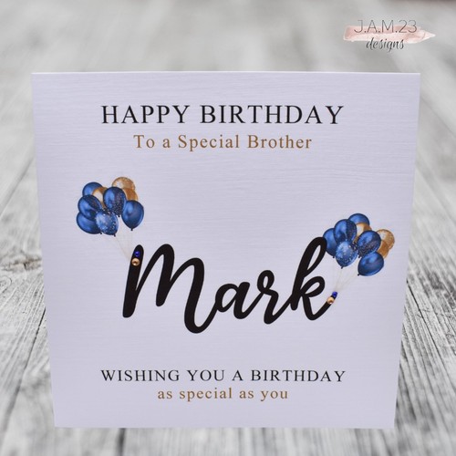 Personalised male birthday - male,