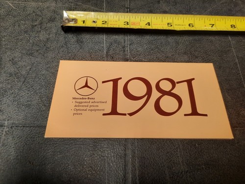 1981 mercedes 380sl - , slc300cd