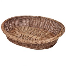 Willow Dog Basket/ Bed Natural