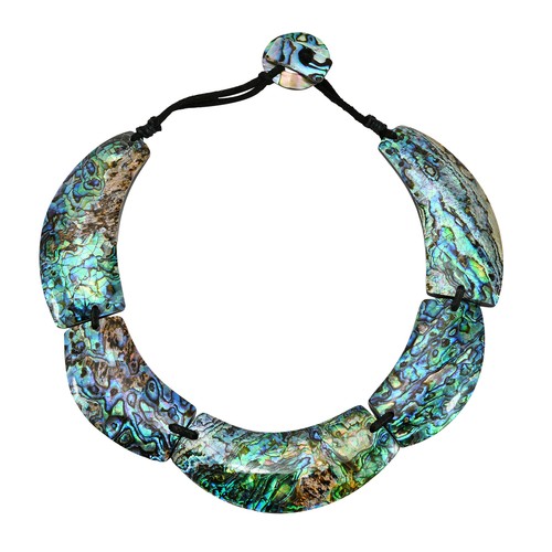 Vibrant fashion chunky abalone - vibrant,