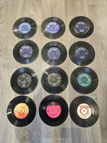 Vintage 7inch vinyl records - vinyl, x