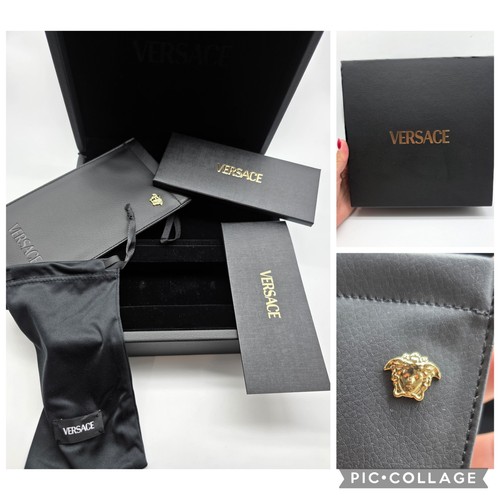 Versace gift box leather - versace,