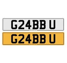 Cherished Number plate grab muck waste scrap metal skip builder private 