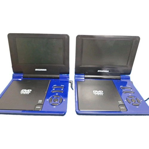 Lot sylvania portable dvd - portable,