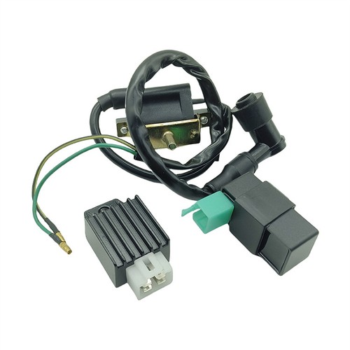 Black ignition coil - black,