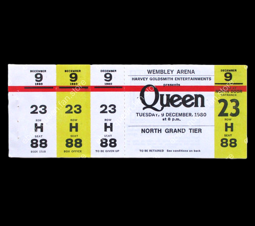 Queen unused 1980 wembley - 1980,