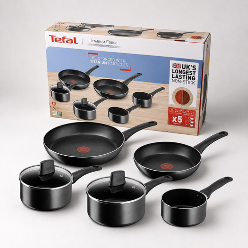Tefal titanium force 5pc - tefal,