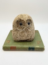 Granite Carved Owl For
