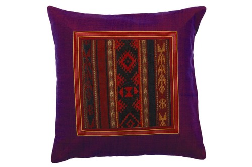 Vintage mauve cushion - , cover