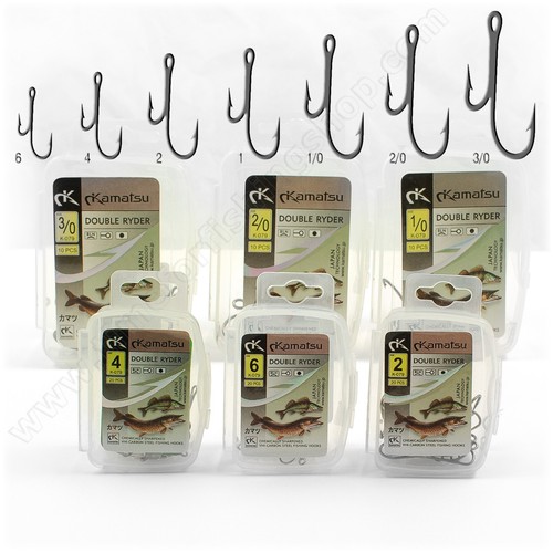 Double fishing hooks ryder - double,