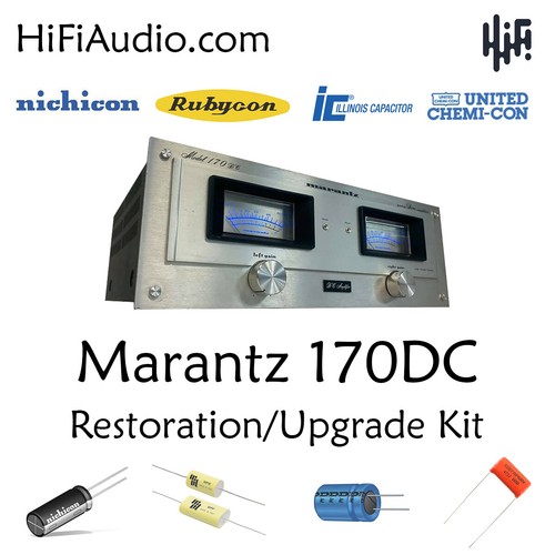 Marantz 170dc amp rebuild - 170dc,