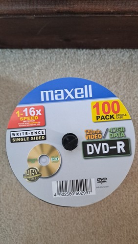 Maxell dvd 7gb 16x speed - maxell,