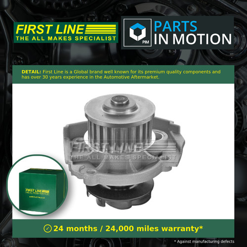 Water pump fits - fiat, 124