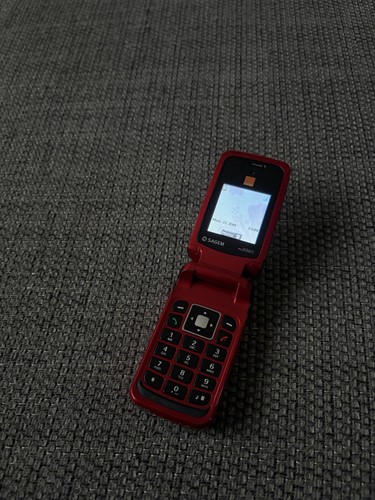 Sagem my202c red - red, mobile