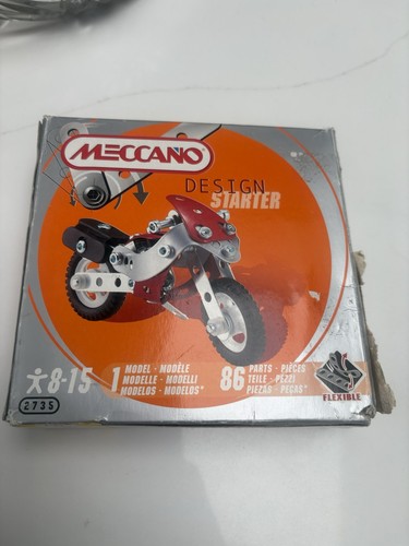 Meccano motor bike - bike, 2735