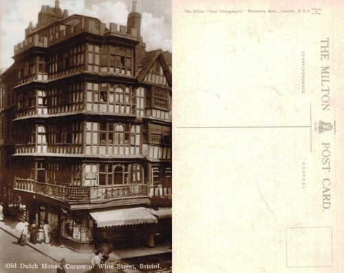 Vintage postcard old dutch - postcard,