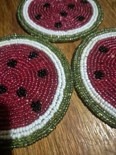 Watermelon Beaded Fruit Theme
