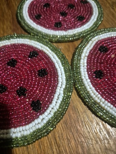 Watermelon beaded fruit - watermelon,