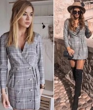 ZARA BNWT WOMAN PLAID BLAZER
