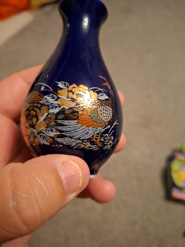 Vintage cobalt blue miniature - vintage,