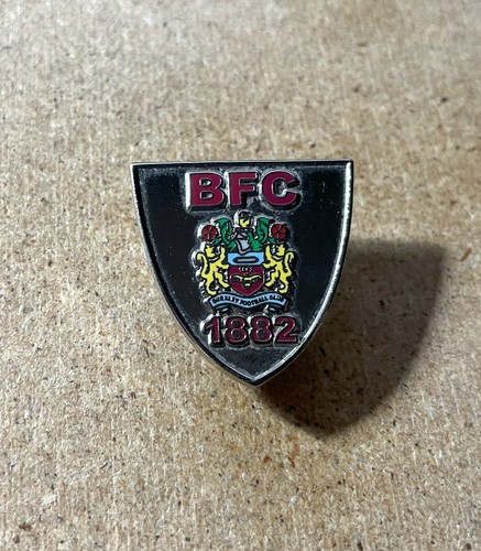 Burnley rare enamel football - burnley,