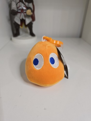 Pac man plush orange - orange, 3"