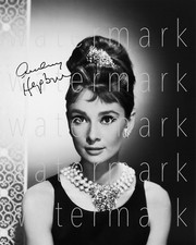 Audrey Hepburn signed 8x10