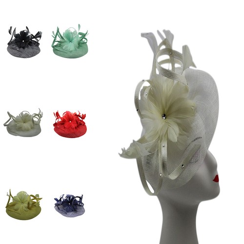 Fascinator wedding hat sinamay - hat,