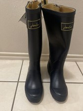 Joules Wellies In Navy Gold