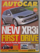 AUTOCAR magazine 29/9/1999
